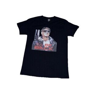 Donald Trump 2024 Terminator Parody “I’ll Be Back” Graphic T-Shirt Black M